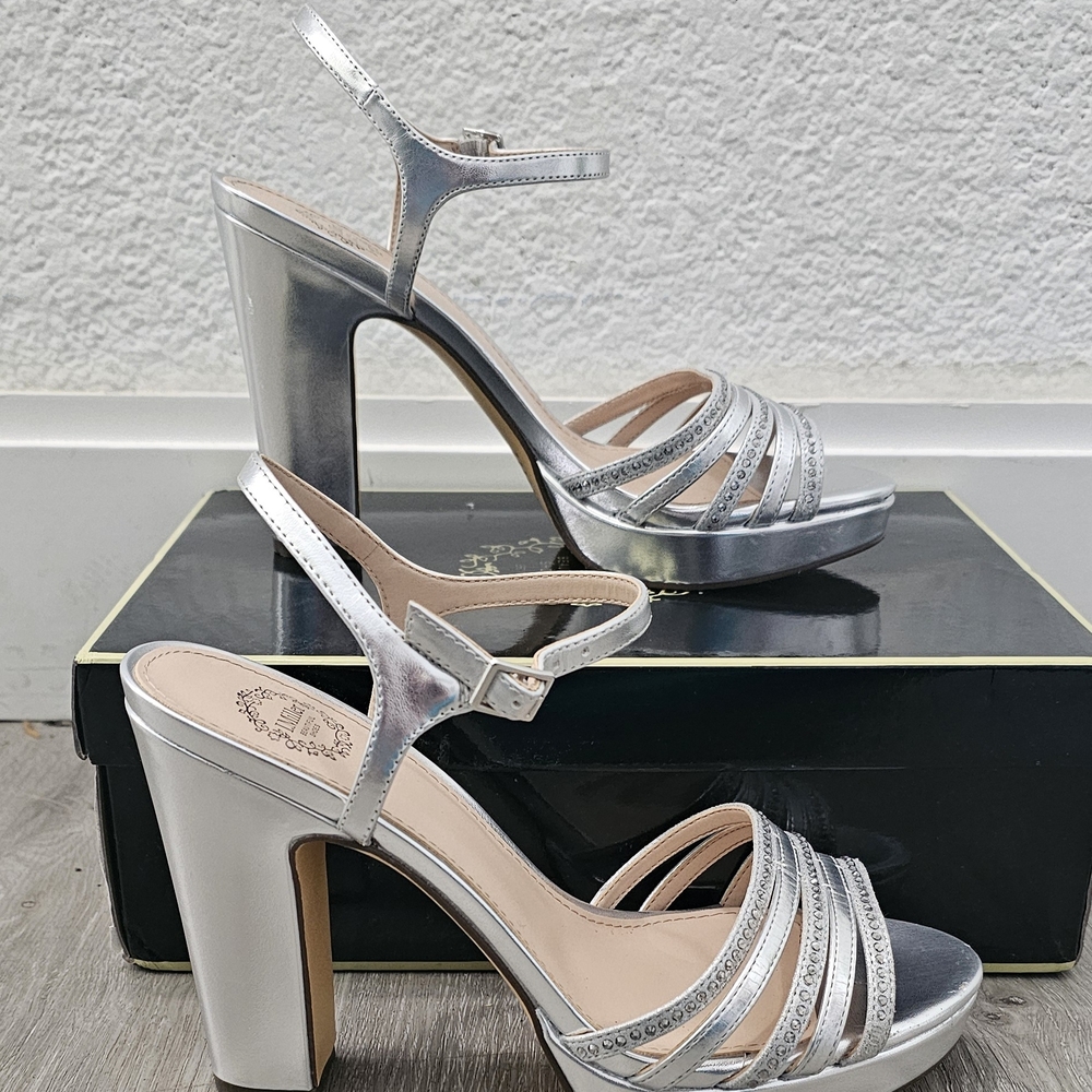 I.Miller Silver Women's Sandals Size 8